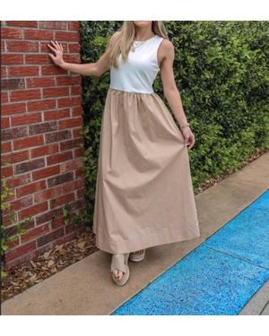 Skies Are Blue Winnie Twofer Dress - Green