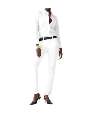 J.Crew 10" Vintage Slim-Straight Jean - White