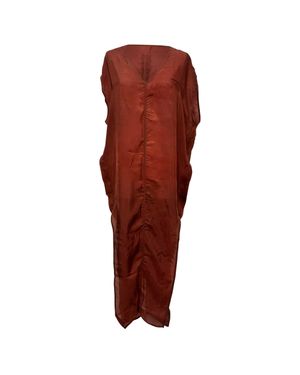 Rick Owens Arrowhead Maxi Dress - Red