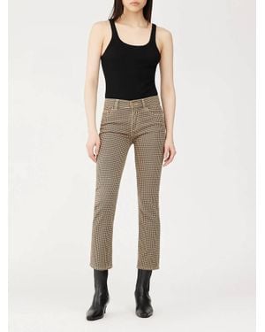 DL1961 Mara Mid-Rise Straight Ankle Pant - Natural