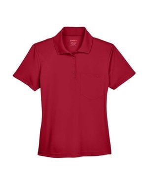 CORE365 Origin Performance Piqu Polo With Pocket - Red