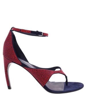 Ferragamo Ferragamo Zoele 85 Ankle Strap Sandals - Blue