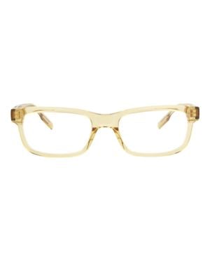 Montblanc Square-Frame Acetate Optical Frames - Metallic