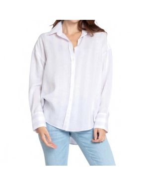 Hinson Wu Long Sleeve Larissa Tunic Top - White