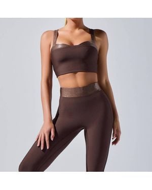 Heroine Sport Lina Bra - Brown