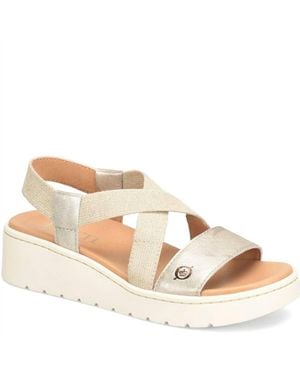 Born Kasady Metallic Sandal - Natural