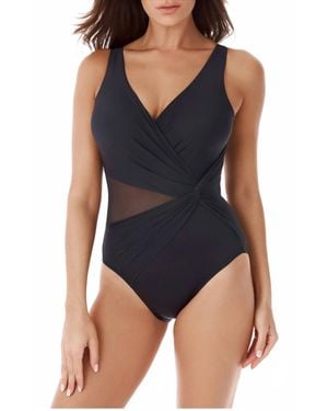 Miraclesuit Illusionists Circe One-Piece Swimsuit - Blue