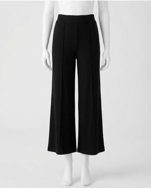 Z Supply Marled Wide Leg Pant - Black