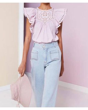 Magali Pascali Lilia Top - Pink