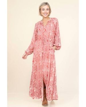 MAISON HOTEL Irene Maxi Dress - Pink