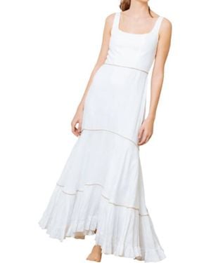 Kleid Rebecca Maxi Dress - White