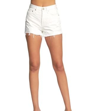 Elan Jayce High Rise Short - White