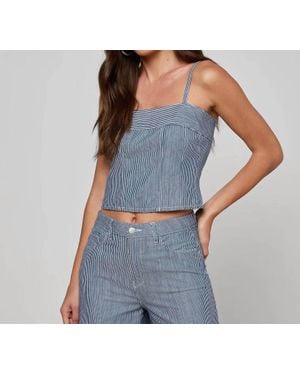 L'Agence Arlin Tank Top - Gray