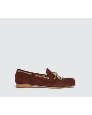 Frēda Salvador Morgan Boat Shoe - Brown