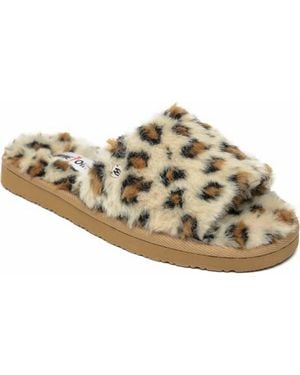 Minnetonka Lolo Slipper Sandals - Black