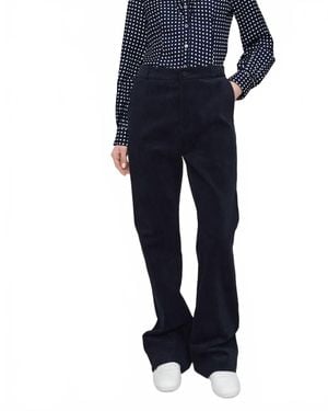 A.P.C. Flare Corduroy Pants - Blue