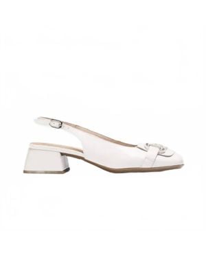Wonders D-1220 Lack V Sandal - White
