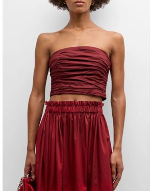 A.L.C. Gisele Gathered Tube Top