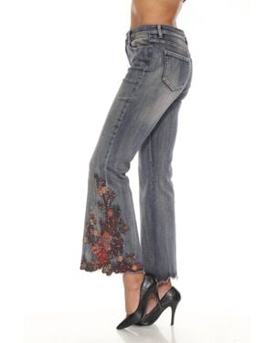 A.Z.I. Darcy Wide Leg Jeans - Gray