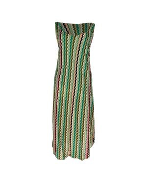 Missoni Abstract Printed Dress - Green