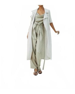 Yigal Azrouël Eve Trench Coat - Green