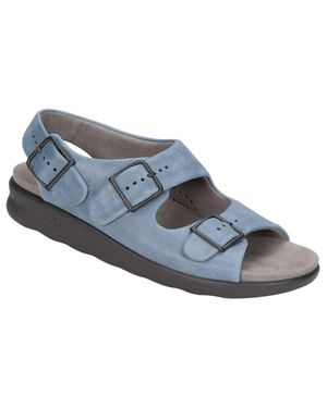 SAS Relaxed Heel Strap Sandal - Black