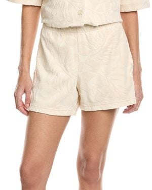 Faherty Cabana Towel Terry Short - Natural