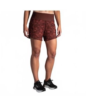 Brooks Chaser 5" Shorts - Red