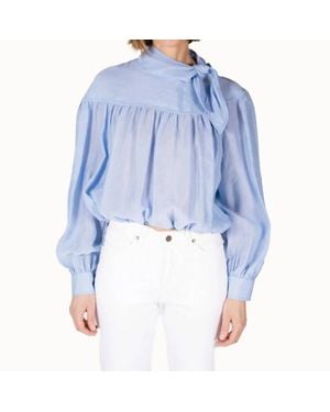 Rachel Comey Parachute Voluminous Blouse - Blue