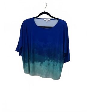 Sympli Surf And Sand Clip Top - Blue