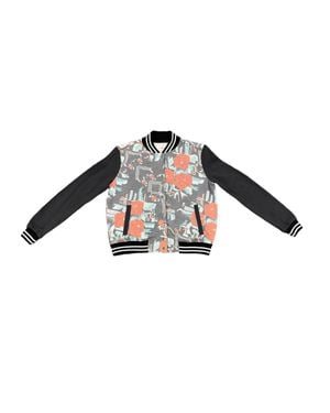 Sol Angeles Camo Bomber - Blue