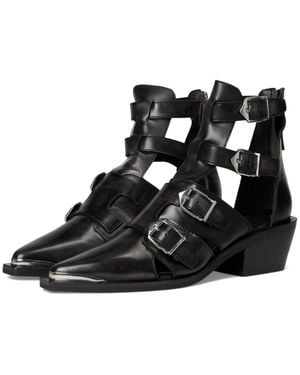 Free People Helen Hybrid Boot, Leather - Black