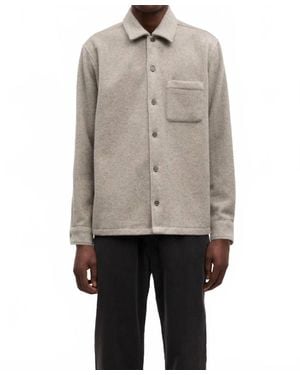 Samsøe & Samsøe Sadamon Jj Overshirt - Gray