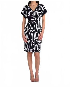 FRANK LYMAN Knee-Length Bodycon Dress - Black