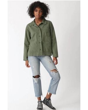 Electric and Rose Navarro Twill Jacket - Green
