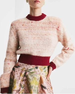 byTiMo Melange Knit Sweater - Multicolor