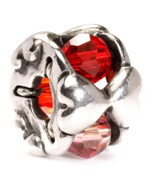 Trollbeads Valentine Bead Charm - Red