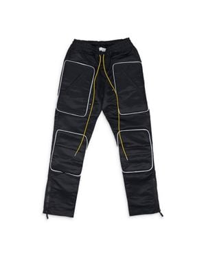Rhude Racer Moto Pants - Black