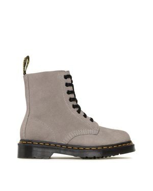 Dr. Martens 1460 Pascal Combat Boots - Brown