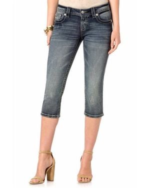Miss Me Keepsake Angel Capri - Blue