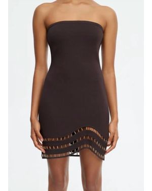 Acler Carbrook Mini Dress - Black