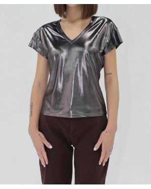 Another Love Lumi Knit Top - Gray