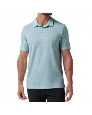Travis Mathew Featherweight City Polo - Blue