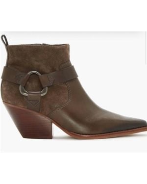 Vince Camuto Nenanie Pointed Toe Bootie - Brown