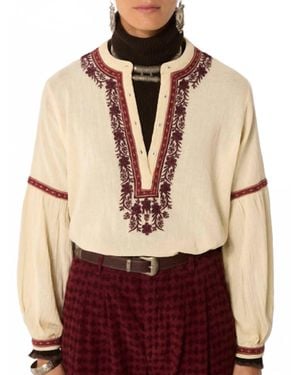 MAISON HOTEL Bruna Blouse - Red