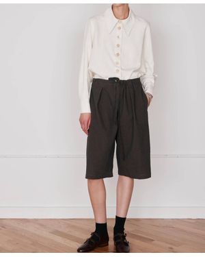 Caron Callahan Scottie Culottes Shorts - Multicolor