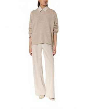 RAFFAELLO ROSSI Miru Soft Corduroy Pant - Natural