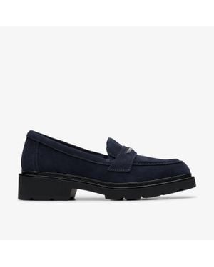Clarks Lauryl Step Suede - Blue