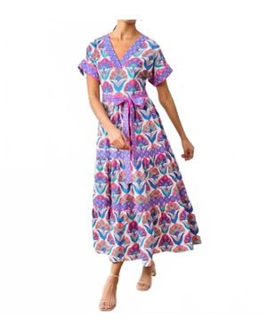 Printfresh Harbour Dress - Purple