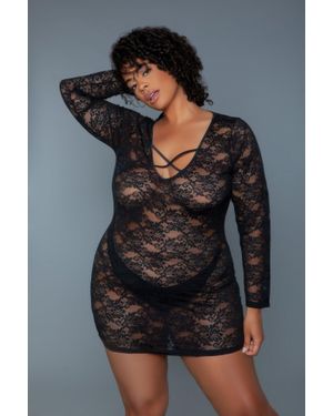 TRUEDAMES Lynn Chemise - Black